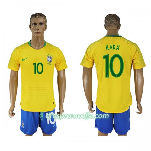 Brazil Dres Kaka 10 Domaći Svjetsko prvenstvo 2018 Brazil Dres Kaka 10 Domaći Svjetsko prvenstvo 2018